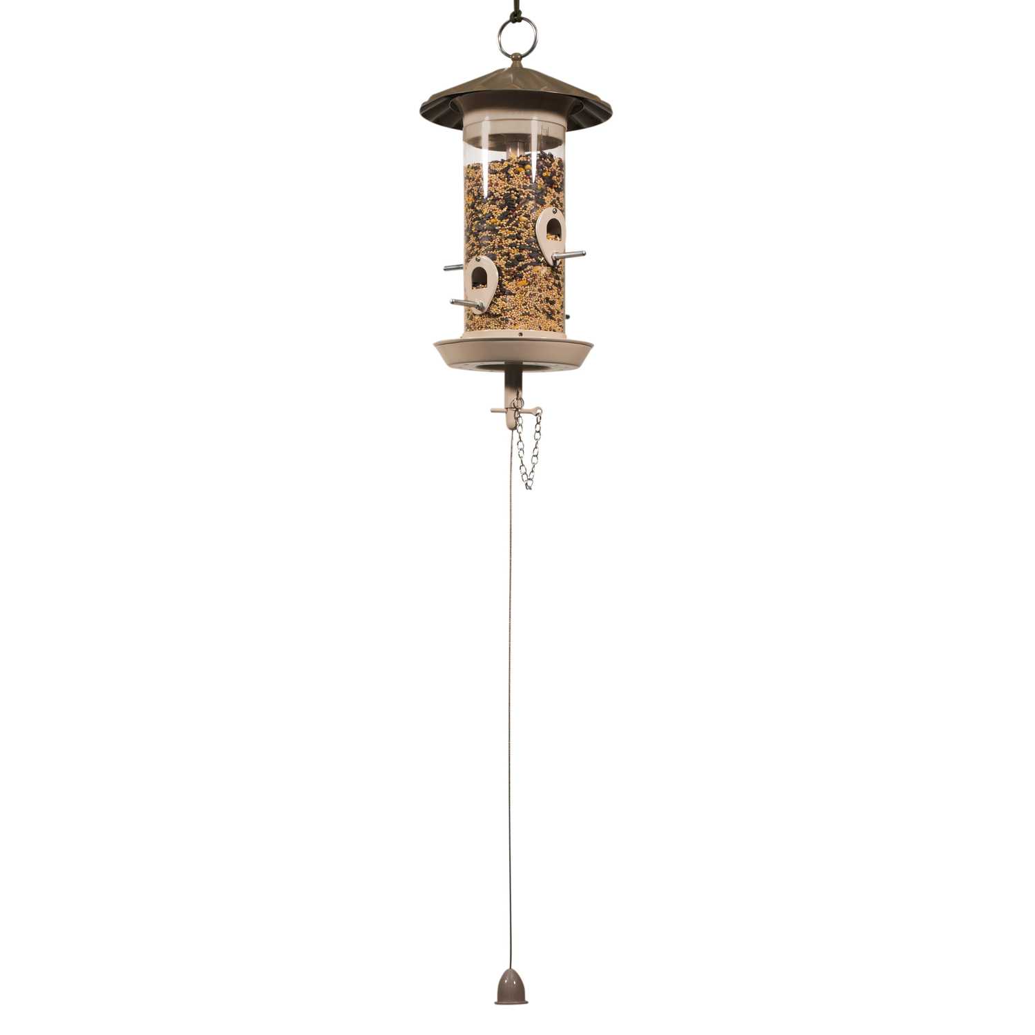 The Effortless Birdfeeder 3 Lb Capacity Steel Pvc Tube Bird