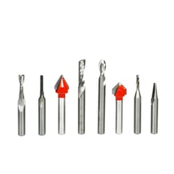 Freud 3-13/16 in. L Router Bit Set 8 pc