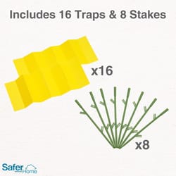 Safer Brand Houseplant Sticky Stakes 16 pk
