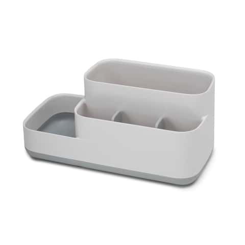 White Plastic Storage Caddy