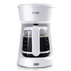 Mr. Coffee 12 cups White Coffee Maker