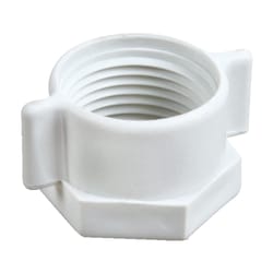 Ace Fill Valve Coupling Nut White Plastic