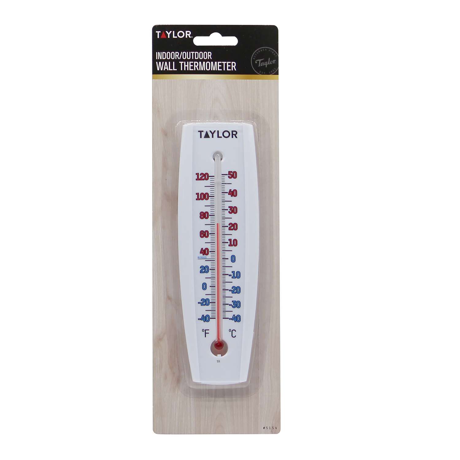 Thermometer wooden house large indoor outdoor, CATEGORIES \ Kitchen \  Thermometers