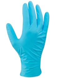 X3 Nitrile Disposable Gloves X-Large Blue Powder Free 100 pk - Ace Hardware