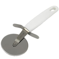 Chef Craft White Plastic/Stainless Steel Pizza Cutter