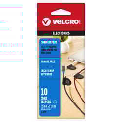 VELCRO Brand Original Thinking Small Nylon Cord Organizer 2.625 in. L 1 pk