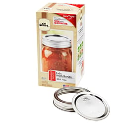 Kerr Regular Mouth Canning Lids and Bands 1 pk