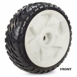 W x 8 in Plastic  Lawn Mower Replacement Wheel Dia Toro  Gear Assembly  2 in 