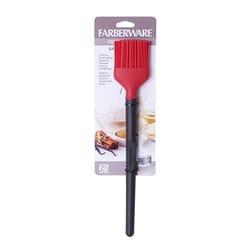 Farberware Silicone Black/Red Grill Basting Brush 1 each