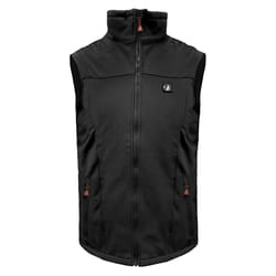 ActionHeat L Sleeveless Men's Full-Zip Heated Vest Kit Black