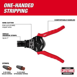 Milwaukee 4.8 in. L Wire Stripper/Cutter