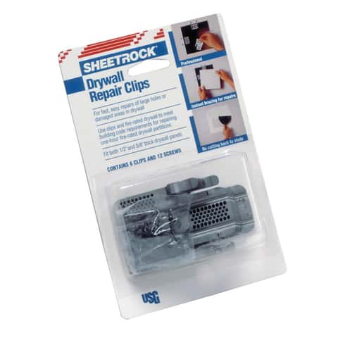 Ace 4 in. L X 4 in. W Reinforced Aluminum White Self Adhesive Wall Repair  Patch - Ace Hardware