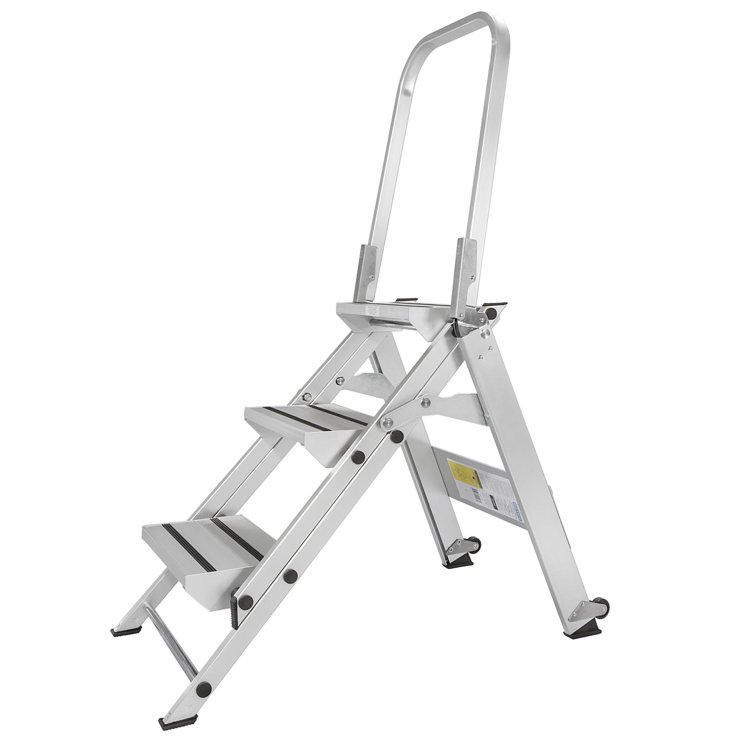 Xtend+Climb Contractor Series 26.5 in. H X 19 in. W X 26 in. D 375 lb. capacity 3 step Aluminum Step Sansujyuku sansujyuku.com