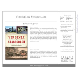 Arcadia Publishing Virginia by Stagecoach History Book