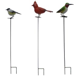 Meadow Creek Assorted Iron 40 in. H Bird Outdoor Garden Stake