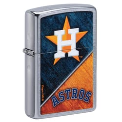 Zippo Silver Houston Astros Lighter 1 pk