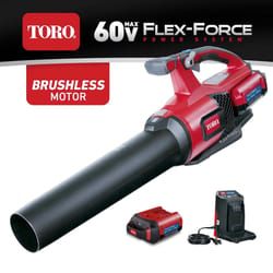 Toro Flex-Force 115 mph 605 CFM 60 V Battery Handheld Leaf Blower Kit (Battery & Charger)