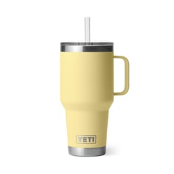 YETI Rambler 35 oz Yellow BPA Free Insulated Straw Tumbler