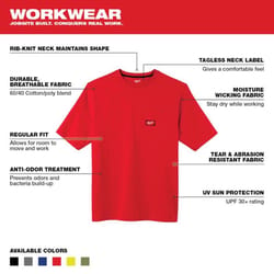 Milwaukee XL Unisex RED Shirt