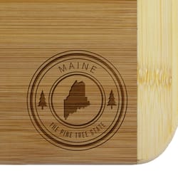 Totally Bamboo 11 in. L X 8.75 in. W X 0.59 in. Bamboo Cutting Board