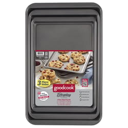 Good Cook Everyday Sheet Pan Gray 3 pc