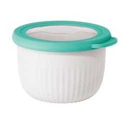 OGGI 0.7 qt White Food Storage Container 1 pk