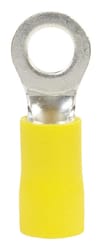 Ace Insulated Wire Ring Terminal Yellow 8 pk