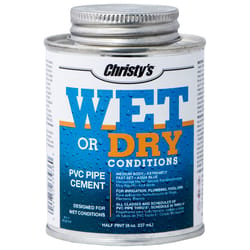 Christy's Wet or Dry Blue Cement For PVC 8 oz