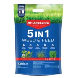 BioAdvanced Weed & Feed Lawn Fertilizer For All Grasses 10000 sq ft