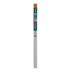 M-D BUILDING PRODUCTS CINCH White Aluminum/Vinyl Weatherstrip For Doors 36 in. L X 2 in.