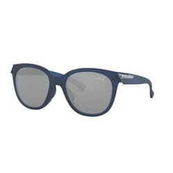 Oakley Low Key Trans Blue w/Prizm Black Polarized Sunglasses