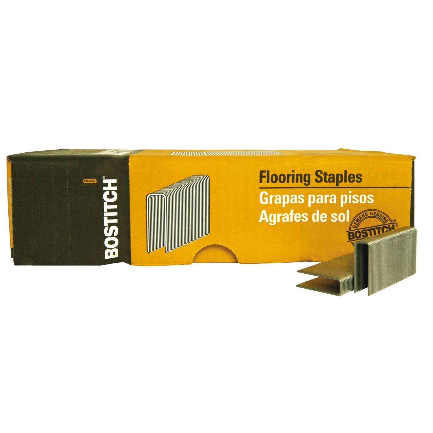 Bostitch 1/2 inch W X 2 in. L Galvanized Steel Wire Staples 15.5 Ga. Bostitch 1/2 inch W X 2 in. L Galvanized Steel Wire Staples 15.5 Ga.