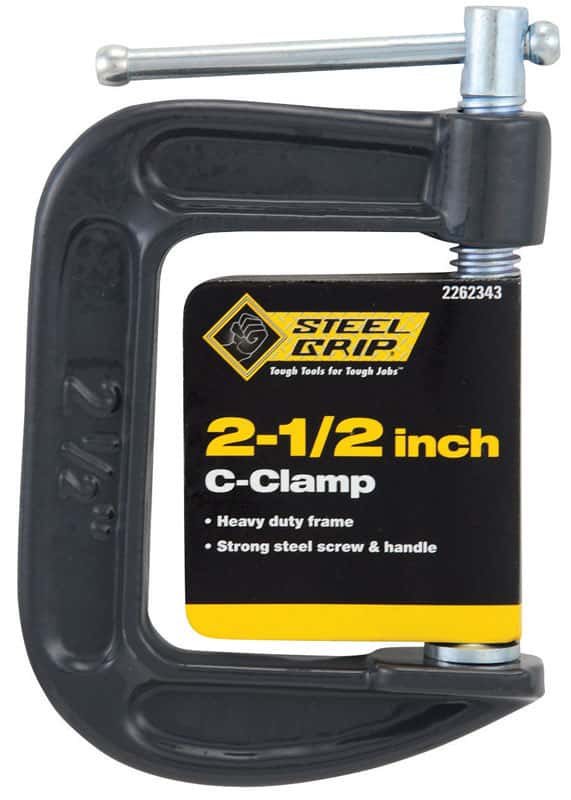 Steel Grip 21/2 in. Adjustable CClamp 1 pc. Ace Hardware