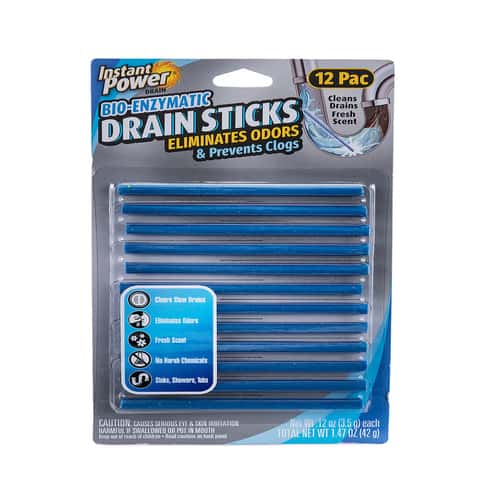 Instant Power Drain Snake Plastic Drain Clog Remover 18 in. - Ace