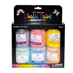 CocoNut Outdoor Sidewalk Chalk Paint Kit Assorted 7 pc