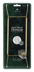 Tripar 20 in. Brass Plate Hanger