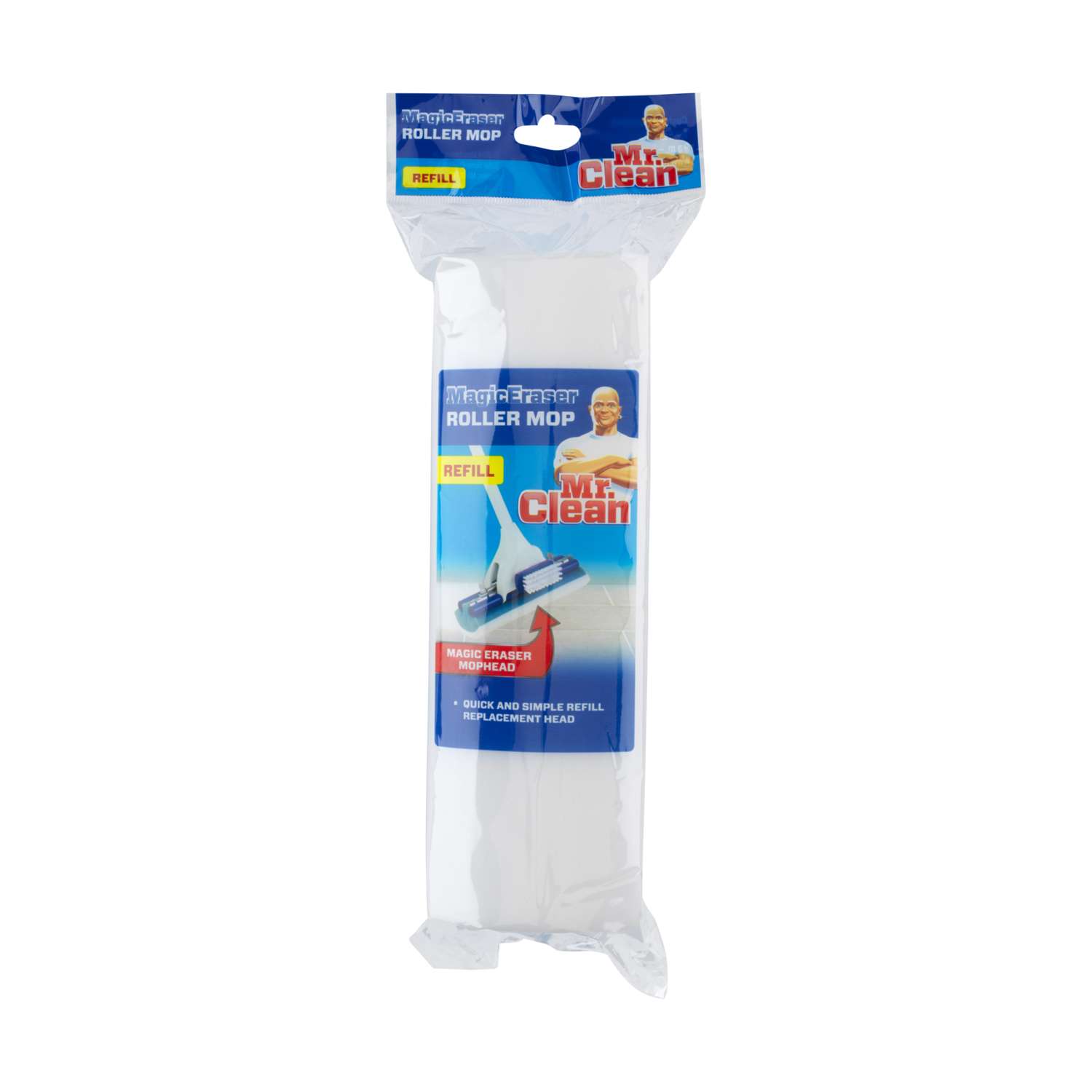 Mr. Clean Magic Eraser 11 in. Squeeze Sponge Mop Refill 1 pk Ace Hardware