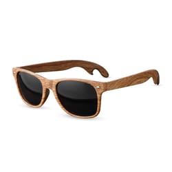 Foster & Rye Faux Wood Natural Metal/Plastic Bottle Opener Sunglasses