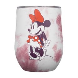 Corkcicle 12 oz Multticolored BPA Free Disney Minnie Vacuum Insulated Wine Tumbler