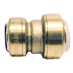 Apollo Tectite Push to Connect 3/4 in. PTC in to X 3/4 in. D PTC Brass Coupling