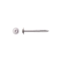 Big Timber No. 8 Sizes X 1-5/8 in. L Star White Fine Cabinet Screws 865 pk