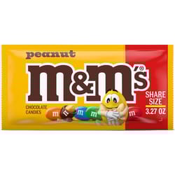 M&M's Peanut Chocolate Candies 3.27 oz