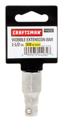 Craftsman 1.5 in. L X 3/8 in. S Wobble Extension Bar 1 pc