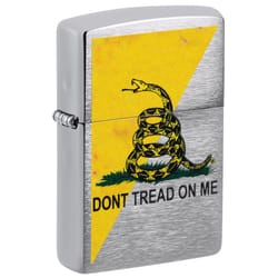 Zippo Silver Dont Tread On Me Lighter 1 pk