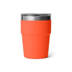 YETI Rambler 16 oz Papaya BPA Free Stackable Tumbler with MagSlider Lid