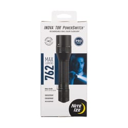 Nite Ize Inova 762 lm Black LED Flashlight 18650 Battery