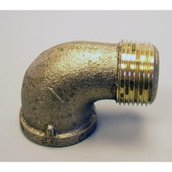 Campbell 1-1/4 in. FPT X 1-1/4 in. D MPT Brass Street Elbow