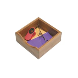 Lipper International 2 in. H X 6 in. W X 6 in. D Bamboo Drawer Organizer