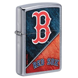 Zippo Silver Boston Red Sox Lighter 1 pk