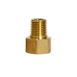 ATC 3/8 in. Flare X 1/4 in. D Male Brass Inverted Flare Adapter